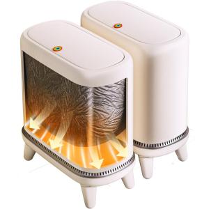 Large Capacity Bathroom Trash Can with Lid Kitchen Living Room Home Use Plastic round Shape Drawstring Opening Trash Can