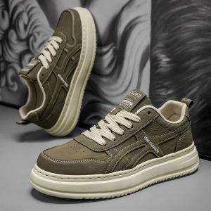 Mens Sporty Breathable Thick Bottom Heightening Casual Shoes Autumn Winter New Style Net Cloth Upgraded Dad Shoes Trendy