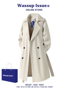 Mid-length British Style Mens Coat