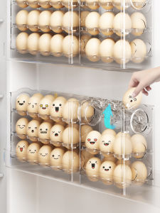 ASCOR | Food-grade Refrigerator Organizer Egg Storage Box
