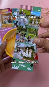 (1 HARI JADI) cetak photobox cetak photostrip black white monocrom cetak foto trip aesthetic photo