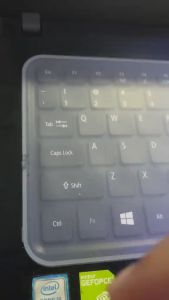 Keyboard Protector cover pelindung Keyboard penutup transparan Universal untuk laptop 14inch