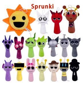 Sprunki plush toys sprunki incredibox plush doll sprunki cartoon game pillow kids birthday gifts plush dolls christmas gift