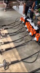 TESLA BG328 Mesin Potong Rumput 2 Tak Gendong - Brush Cutter Mesin Pemotong Rumput yamamax bisa cod