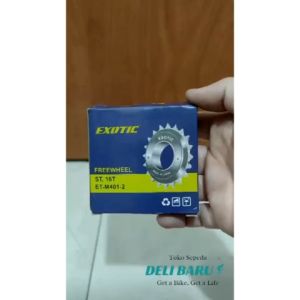 Freewheel 16T gir belakang 16 T sepeda anak ukuran 12 16 18 Exotic