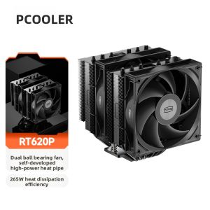 Pccooler | Dual Tower Dual Fans ARGB 6 Heatpipes CPU Cooler LGA1700