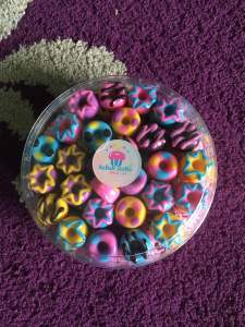 Cokelat Karakter Donat Kemasan Toples 250g