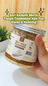 NUTIVER Susu Kedelai Bubuk Soy Milk Powder Kedele Bubuk Alami Tanpa Gula Tambahan 200gr