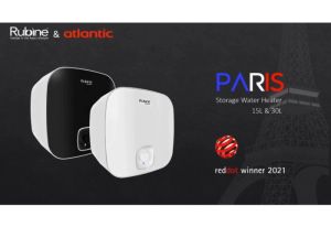 RUBINE Paris Storage Water Heater 15L Undermount - Red Dot Winner 2021