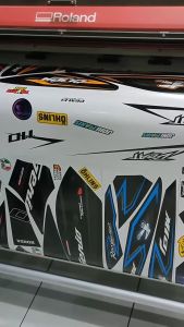 K37 Striping HONDA NEW BEAT 2024 DELUXE STREET DLL | Striker Motif Simple