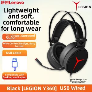 Lenovo | Wired Headset for Desktop & Laptop Premium Hi-Fi Sound