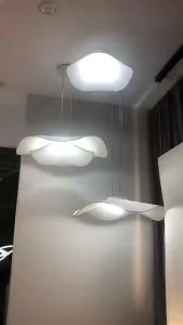Đèn chùm thả trần Đèn treo phòng ăn tối giản hiện đại Đèn chùm trần tối giản Bắc Âu Đèn LED chiếu sáng (12W)