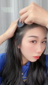 ปกปิดหัวล้าน แป้งเงาผม แป้งแฮร์ไลท์ ผงปิดหน้าผาก ปิดผมหงอก ตกแต่งไรผมให้ดูหนาขึ้น