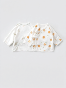 Usbettas | Pure Cotton Baby Half Back Shirt 52cm
