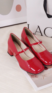 Giày cao gót thiết kế thời thượng chất liệu Da microfiber thương hiệu LaCamie GC5B0102