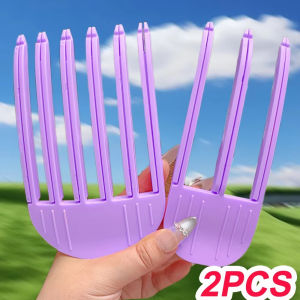 【Jealous Girl】2pcs 3/6Teeth Fluffy Hair Roots Lazy High Skull Artifact Hairpins Hair Root Braiders Sculpting Comb Artifact Hair Styling Tool