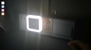 Lampu Tidur LED Kotak Dengan Sensor Cahaya Hias Lorong Dekorasi Rumah Ruangan Sleep Night Light Square