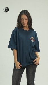 COLLAB By INSPI Logomania Boxy Cropped Shirt for Men Crop Top Graphic Tees Tshirt for Woman Plus Size Tops