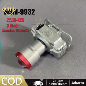 Senter Kepala Dony Zoom LED Rechargeable Super Terang Jarak Jauh