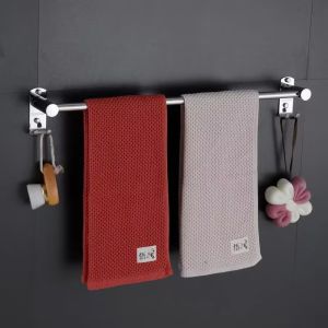 FEIZHUXIANSEN | Thickened Stainless Steel Bathroom Towel Bar