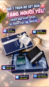Set Ví Da Nam Da Bò Thật CosMos Nước Hoa Khắc Chữ Theo Yêu Cầu Combo Ví Bóp Nam Dầu Thơm Làm Quà Tặng Sang Trọng