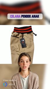 celana pendek anak bahan drill premium ( tanpa ribb pinggang )