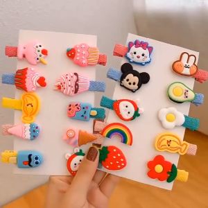 SET 10c/Bộ kẹp tóc hình công chúa dễ thương cho bé gái mã PK-006