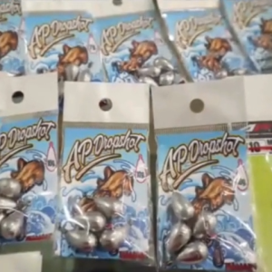 ตะกั่ว AP Drop Shot สำหรับตกหมึกและตกปลา