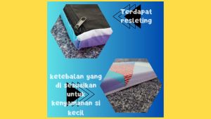 Set Kasur atau matras bayi alas tidur set bantal & guling Termurah LP