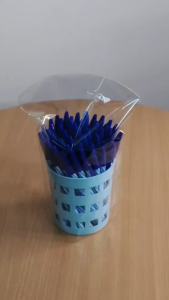 ฟิล์มหดปากกายกโหล PVC ใส กันฝุ่น ใช้งานง่าย