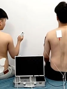 Remote Control Qi Massage Device LQ98626 Bio-Electrotherapy Acupoint Stimulation Master Neck Body Massager Health Care Equipment