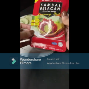 12 Packs of Sambal Belacan Kampung Style 100 gram