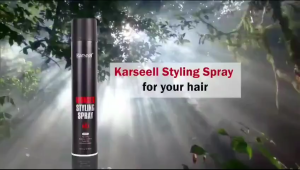 Keo Xịt Bóng tóc 500ML  Karseell BNC Sparkler Shine Hair Spray giữ nếp nhẹ tạo kiểu tóc