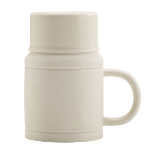 SANXUN | Creative Filtered Ceramic Tea Cup with Lid Large Capacity