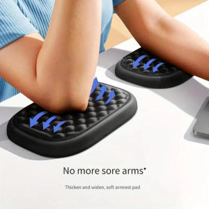 Ergonomic Wrist Rest Pad Armrest Pad Elbow Rest Pad for Desk Computer Armrest Arm Wrist Rest Support Mouse Pad Relief Elbow Pain