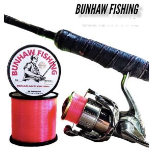 senar pancing anti kriting *bunhaw* kualitas super