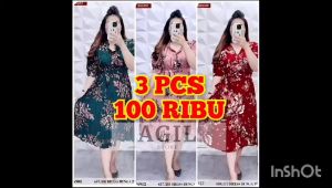 PROMO GRATIS ONGKIR DRESS PLISKET BUNGA SAKURA KEKINIAN/ DRESS BUSUI WANITA TERLARIS