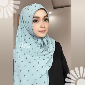 Jilbab Segitiga Tali Syal Rubiah By Flow Idea