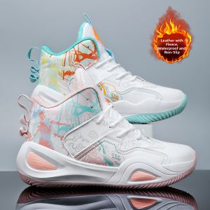 CVPAJ | Wool-Lined Warm High-Top Men Basketball Shoes
