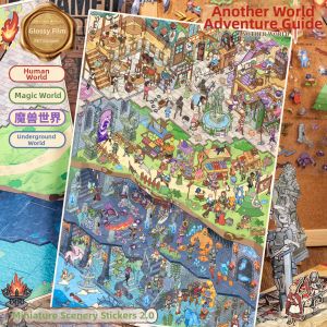 Yuxian | World Adventure Mini Landscape Sticker Kit
