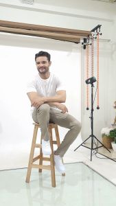 HIPSTER Celana Chino Panjang Pria Warna Khaki