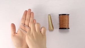 Leather sewing kit Canvas Tent Shoes Repairing Tool DIY Leather Sewing Awl Needle With Copper Handle Set With Waxed Thread