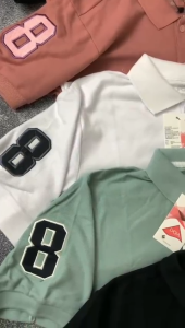 kaos polo shirt pria premium