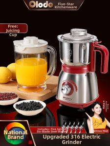 Olodo | Multifunctional Stainless Steel Grinder for Herbs and Cereals