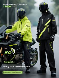 KeyRu | Áo Mưa Chống Thấm cho Nam Người Đi Xe và Nhân Viên Giao Thực Phẩm