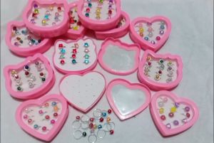 Assorted Crystal Rings for Kids Toys - Pack of 12 Pieces
