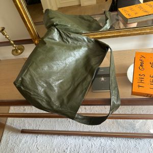 Retro Hong Kong Style High Quality PU Soft Leather Texture Tote Womens Bag Large Capacity Simple Commute Single Shoulder Armpit Bag