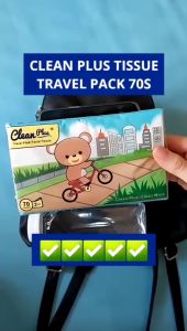 Clean Plus Travel Pack Tissue 70S