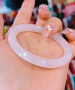 Vòng tay bản đũa đá mã não chột 8li đá thiên nhiên nuôi dưỡng năng lượng may mắn tài lộc dưỡng tâm