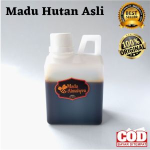 Madu Murni Asli Tanpa Campuran 500 Gram. 100% Original Pure Raw Honey Almahyra . Multiflora Kayu Putih Randu Kaliandra Akasia . Kudus Jawa Timur Barat Tengah .